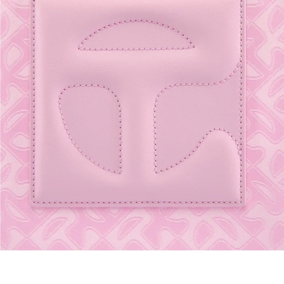 💕Telfar NWT bubblegum pink jacquard monogram Ltd edition medium shopper bag - Picture 5 of 6